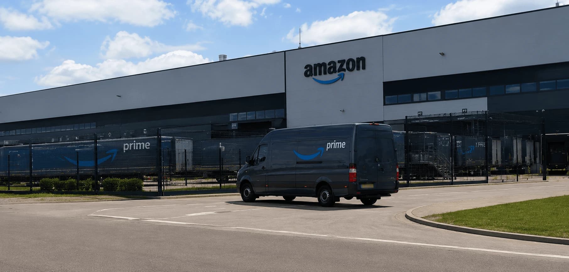 Amazon DSP delivery van fleet inspection with Fleet by Elevera